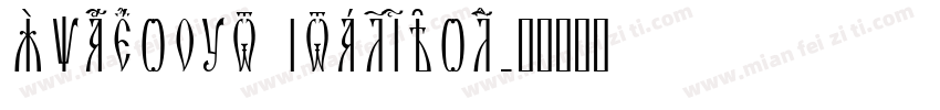 SpacedOut ItalicBold字体转换